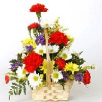 Colorful basket
